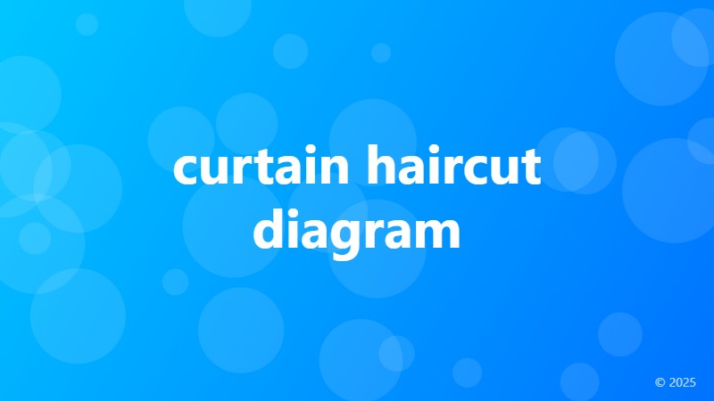 curtain haircut diagram